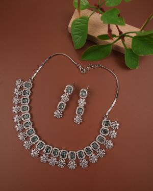 Elegant Floral AD Neck Choker