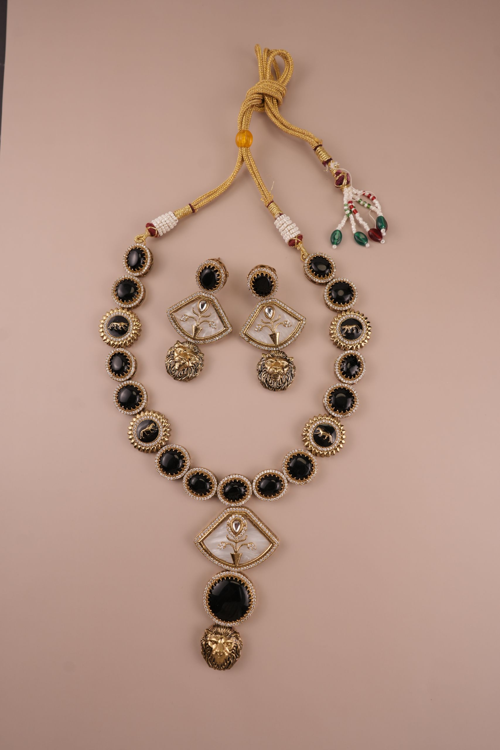 Sabyasachi Inspired Animal print necklace
