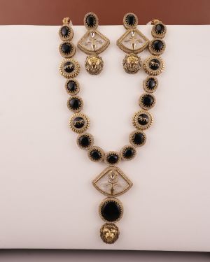 Sabyasachi Inspired Animal print necklace