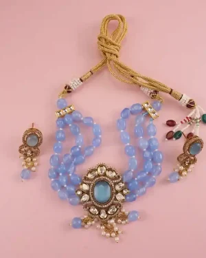 Ashvi Choker set with earrings