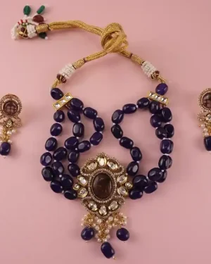 Ashvi Choker set with earrings