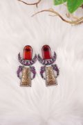 Beautiful TWO TONE OXIDISESD EARRINGS