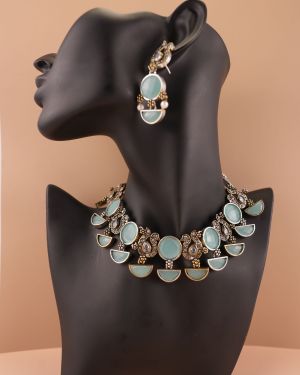 Oxidised Handcrafted necklace