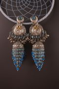 Surbhi Jhumkas -Blue