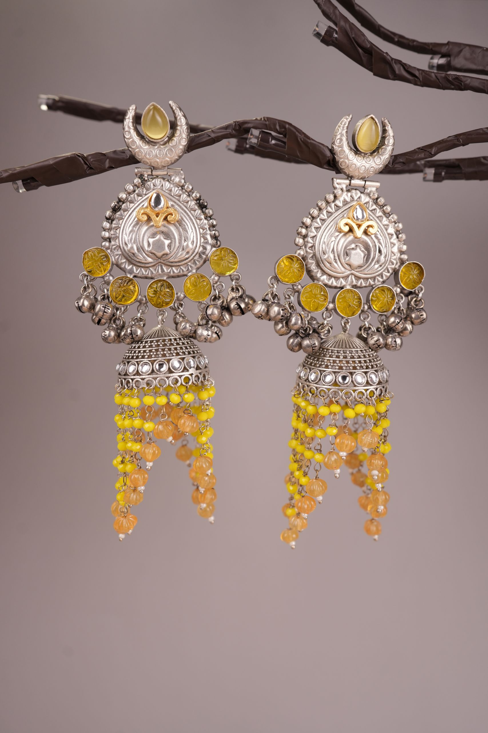 Surbhi Jhumkas -Blue
