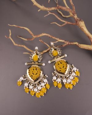 Lightweight Meenakari Danglers