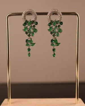 Shea earrings- Green