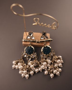 Tri Jhumka (Light green)
