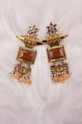 Jagriti pearls kunda earrings