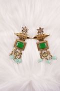 Jagriti pearls kunda earrings