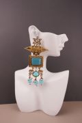 Jagriti pearls kunda earrings