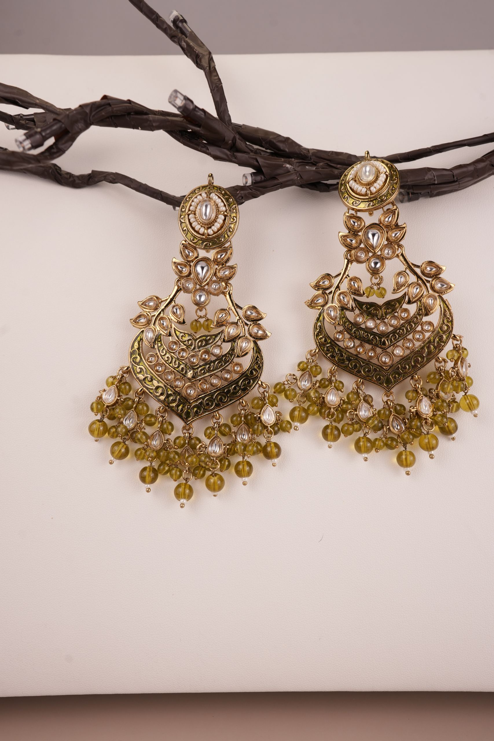 Ahaana Jhumka-Mehendi