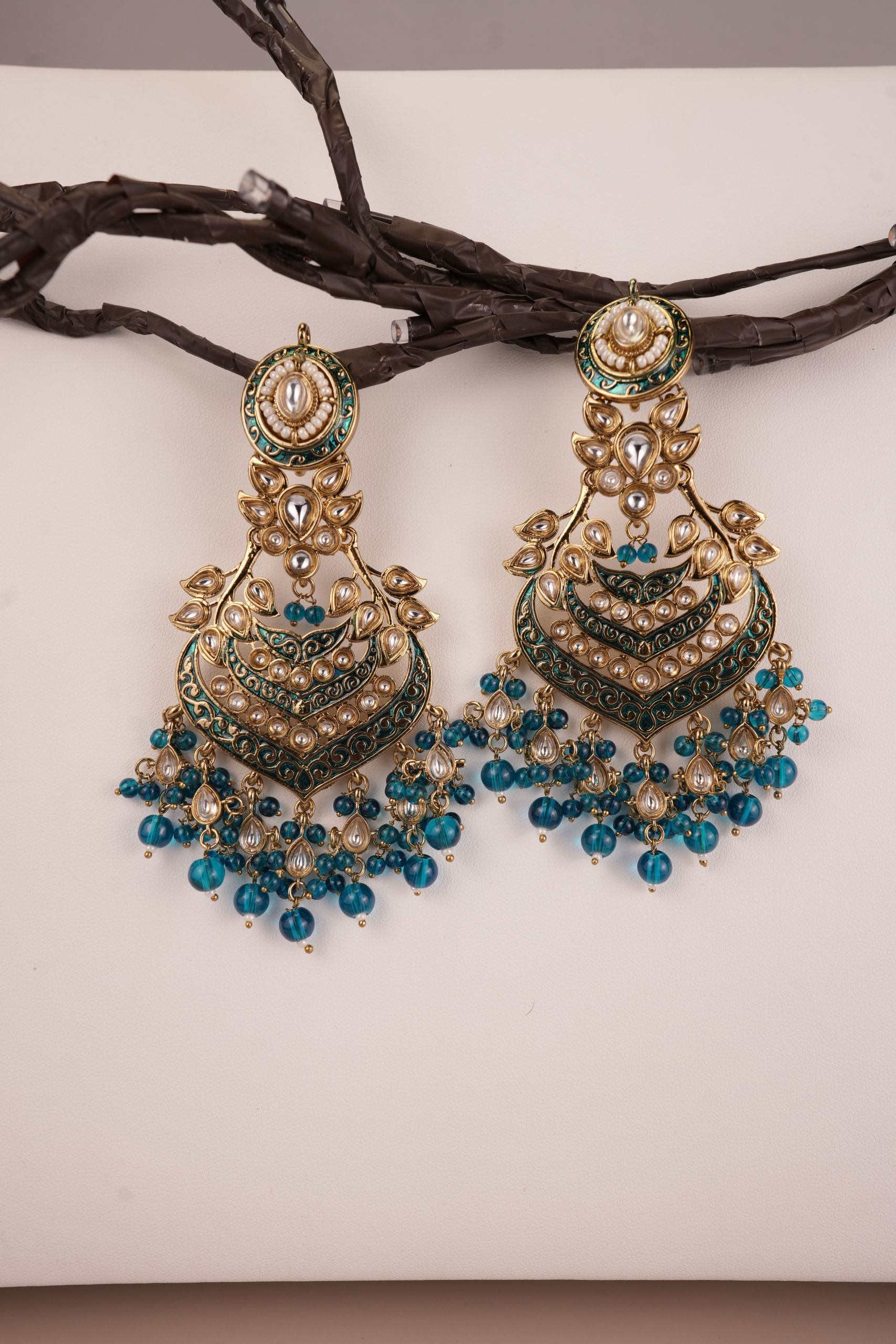 Ahaana Jhumka-Mehendi