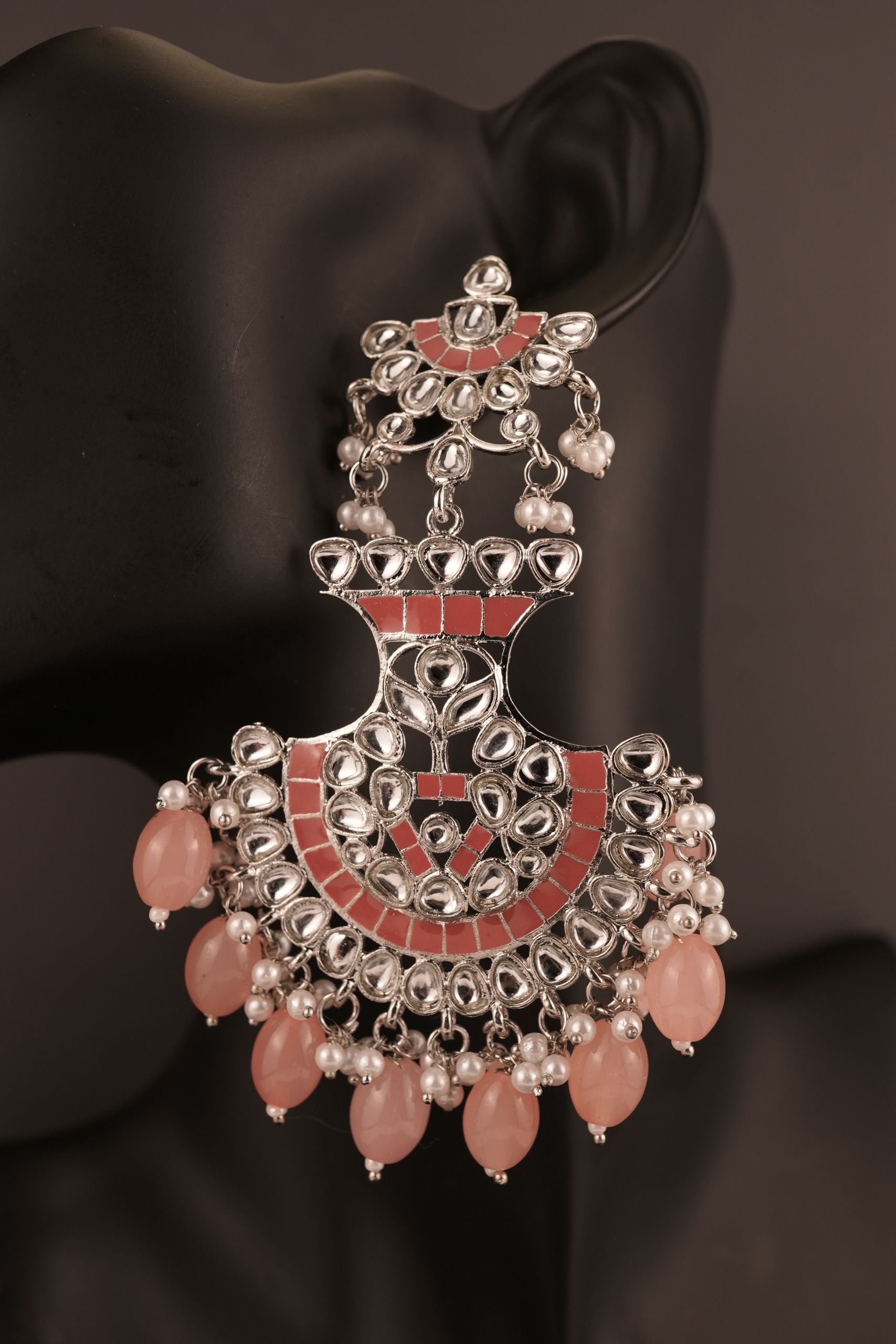 Anshu Chandbalis  Kundan Earrings