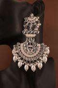 Anshu Chandbalis Kundan Earrings
