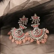 Anshu Chandbalis Kundan Earrings