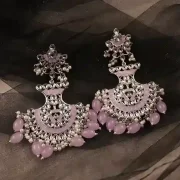 Anshu Chandbalis Kundan Earrings