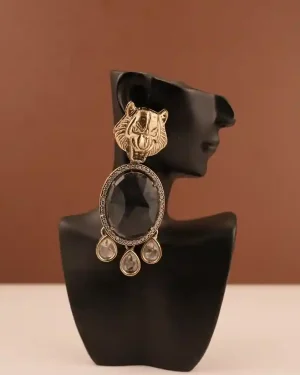 Amiri Earrings – Black