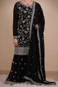 Heer Black Dress- Free Size S to 2XL