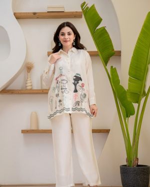 Golden Empire Silk Co-Ords