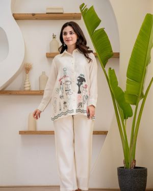 Golden Empire Silk Co-Ords