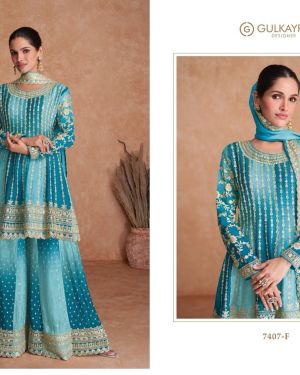 Beautiful GULKAYRA CHINNON Palazzo Suit