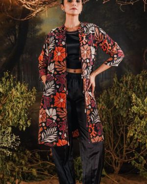 Fashion Top , Trousers with Shrug