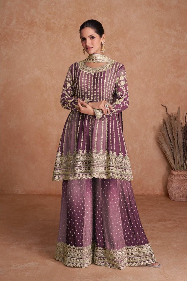 GULKAYRA VAANI VOL 2 CHINNON SALWAR SUIT