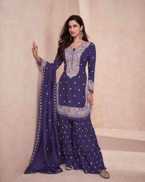 Aashirwad Gulkand Basanti Dola Silk Designer Wholesale Bollywood salwar suits.
