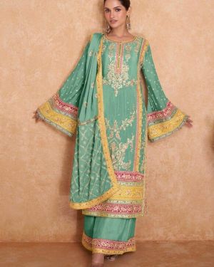CHINNON SEQUENCE WORK SALWAR SUIT