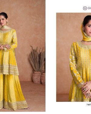GULKAYRA VAANI VOL 2 CHINNON SALWAR SUIT